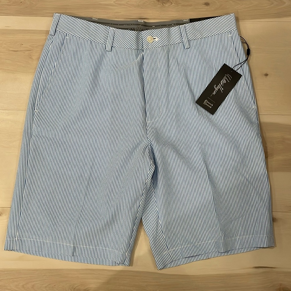 Walter Hagen Seersucker Golf Shorts